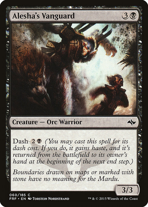 Alesha's Vanguard (60) [Fate Reforged]