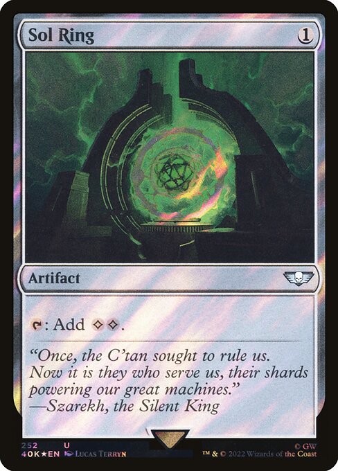 Sol Ring (252★) [Warhammer 40,000 Commander]