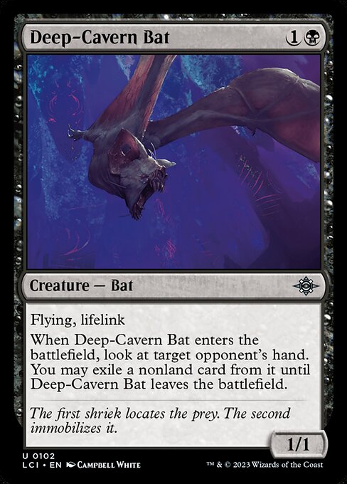 Deep-Cavern Bat (102) [The Lost Caverns of Ixalan]