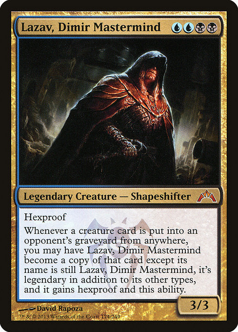 Lazav, Dimir Mastermind (174) [Gatecrash]