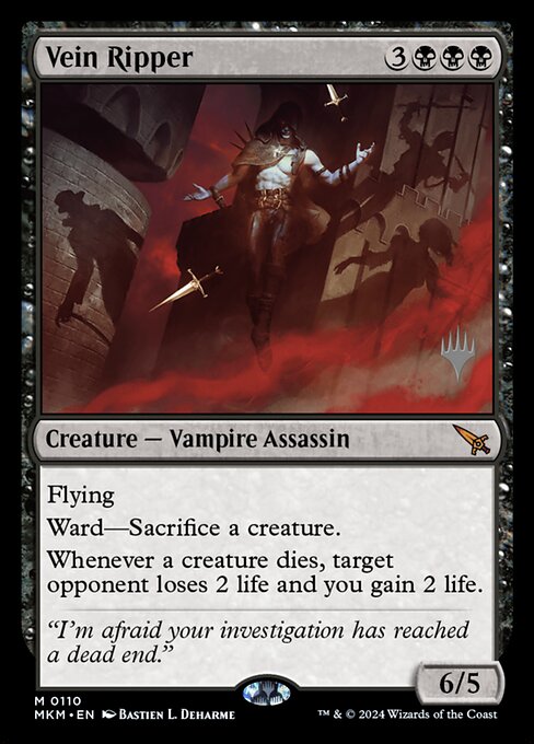 Vein Ripper (110p) [Murders at Karlov Manor Promos]