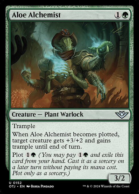 Aloe Alchemist (152) [Outlaws of Thunder Junction]