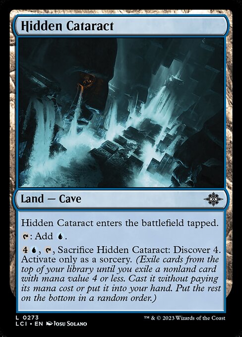 Hidden Cataract (273) [The Lost Caverns of Ixalan]