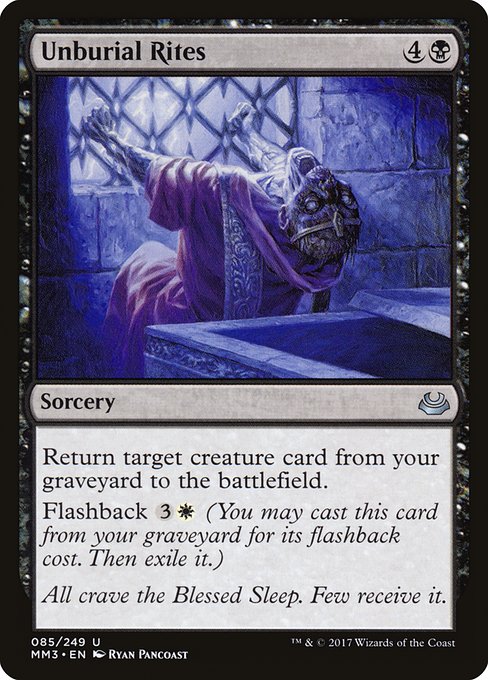 Unburial Rites (85) [Modern Masters 2017]