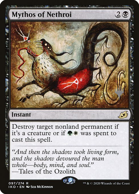 Mythos of Nethroi (97p) [Ikoria: Lair of Behemoths Promos]