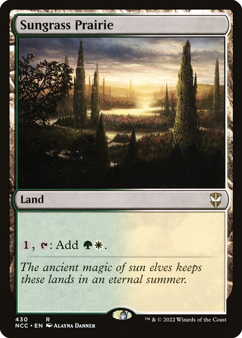Sungrass Prairie (430) [New Capenna Commander]