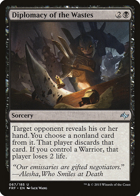 Diplomacy of the Wastes (67) [Fate Reforged]