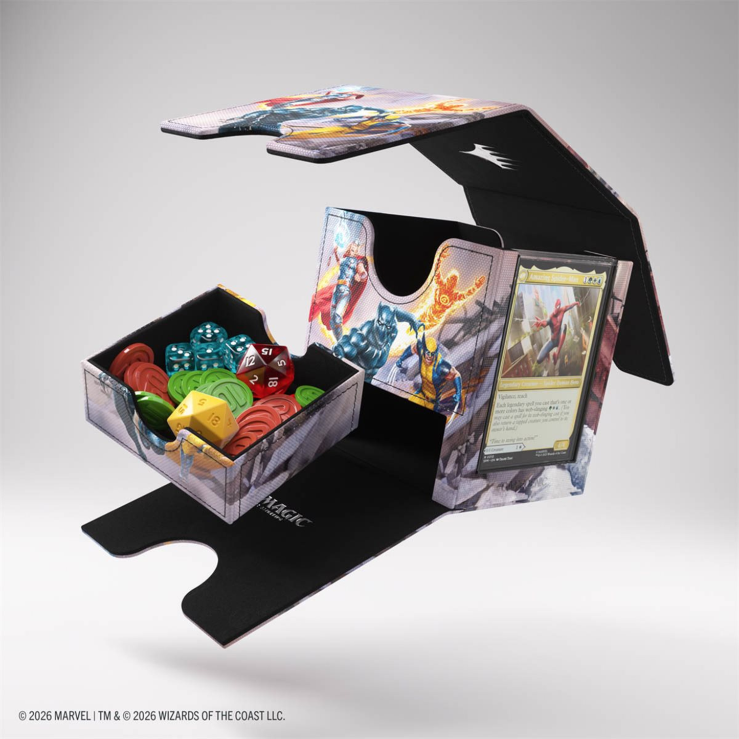 Marvel Super Heroes: Sidekick Pro (100+) Deck Box: Marvel Super Heroes