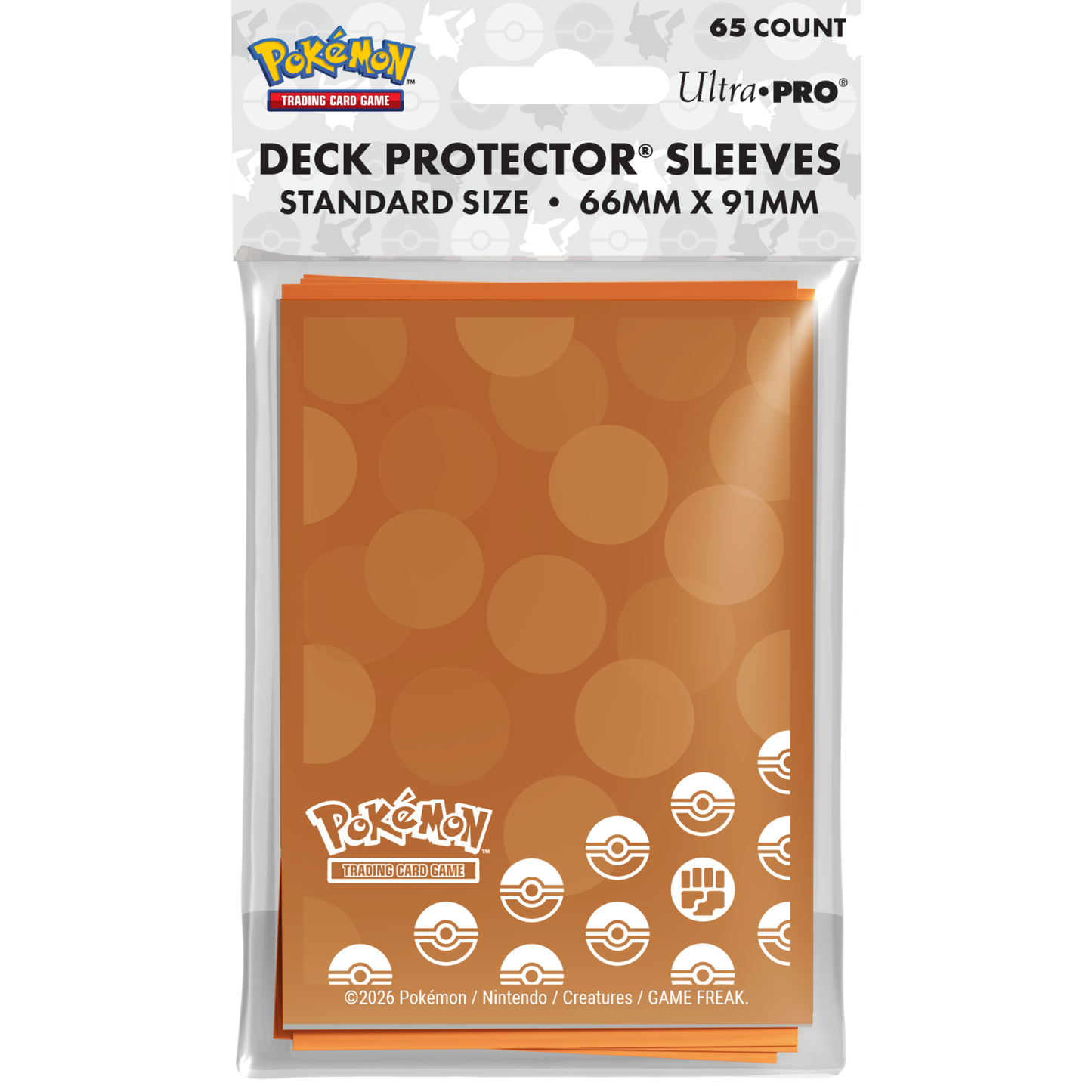 Pokemon Energy Type Sleeves 65ct