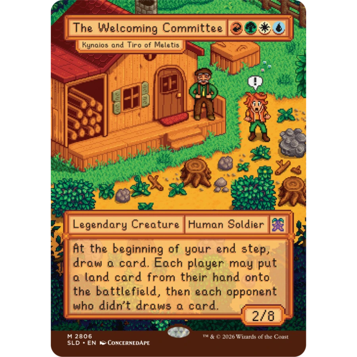 Magic The Gathering Secret Lair x Stardew Valley: Welcome to Stardew Valley - Non-Foil