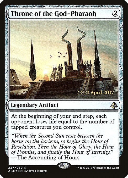 Throne of the God-Pharaoh (237s) [Amonkhet Promos]