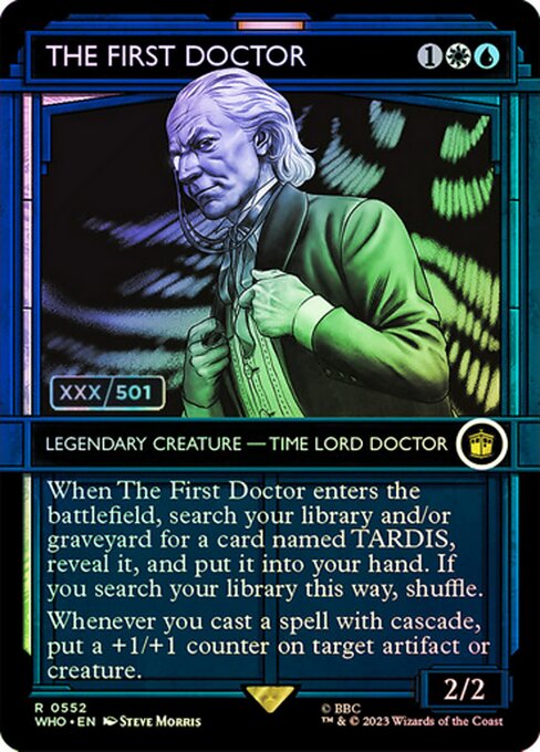 The First Doctor (552z) [Doctor Who] [Showcase, Borderless]