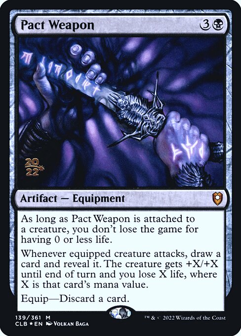 Pact Weapon (139s) [Battle for Baldur's Gate Promos]