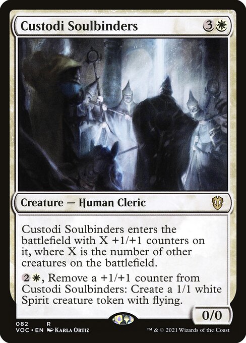 Custodi Soulbinders (82) [Crimson Vow Commander]