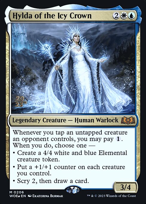 Hylda of the Icy Crown (206s) [Wilds of Eldraine Promos]