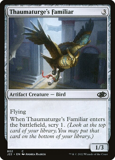 Thaumaturge's Familiar (802) [Jumpstart 2022]