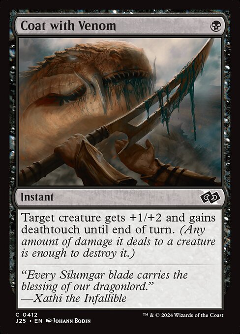 Coat with Venom (412) [Foundations Jumpstart]