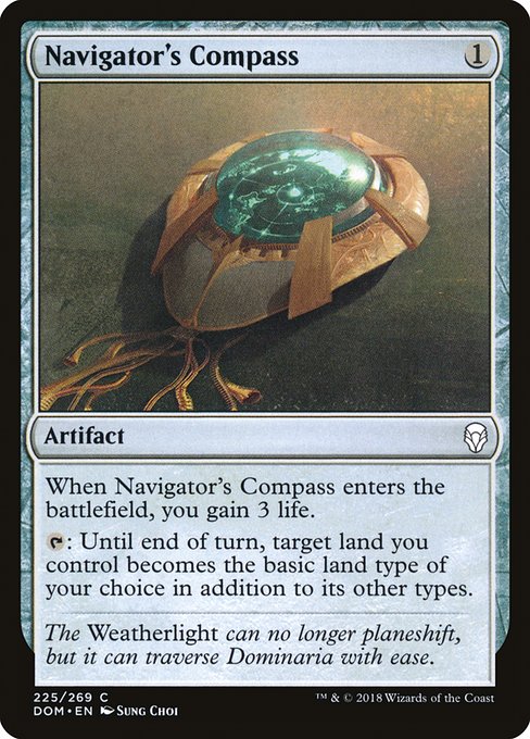 Navigator's Compass (225) [Dominaria]