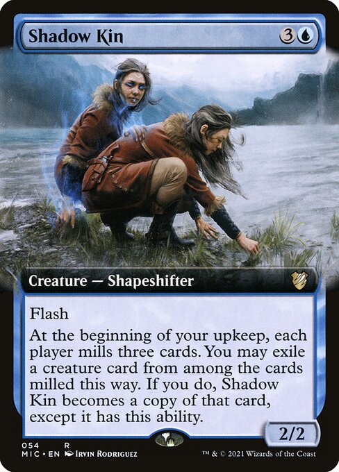 Shadow Kin (54) [Midnight Hunt Commander] [Extended Art]