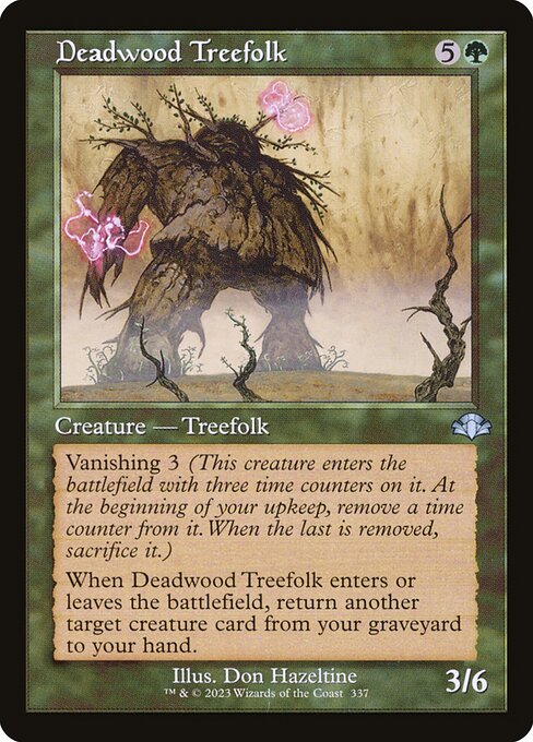 Deadwood Treefolk (337) [Dominaria Remastered]