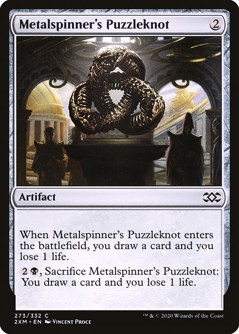 Metalspinner's Puzzleknot (273) [Double Masters]