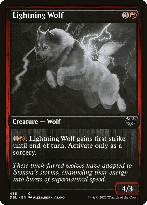 Lightning Wolf (435) [Innistrad: Double Feature]