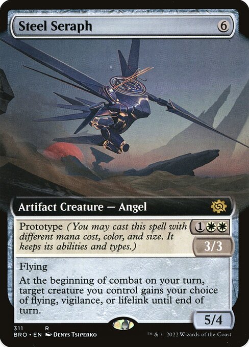 Steel Seraph (311) [The Brothers' War] [Extended Art]