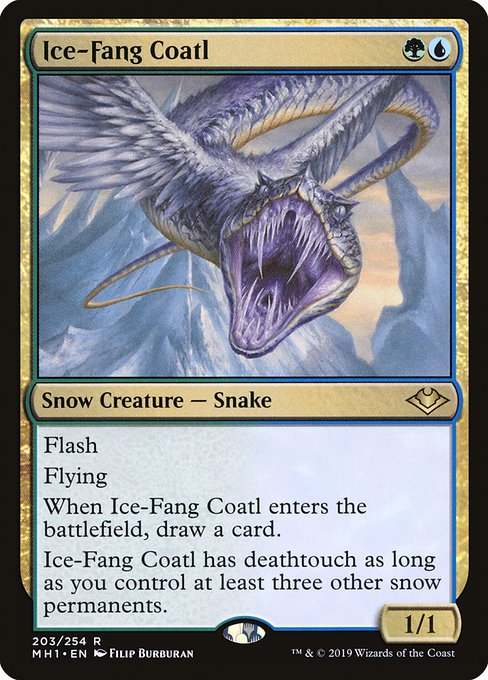 Ice-Fang Coatl (203) [Modern Horizons]