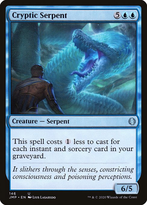 Cryptic Serpent (146) [Jumpstart]