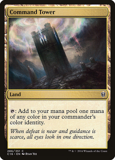 Command Tower (286) [Commander 2016]