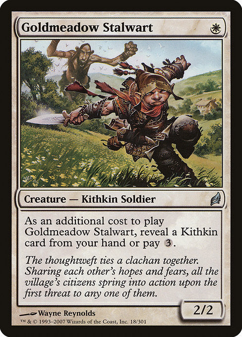 Goldmeadow Stalwart (18) [Lorwyn]
