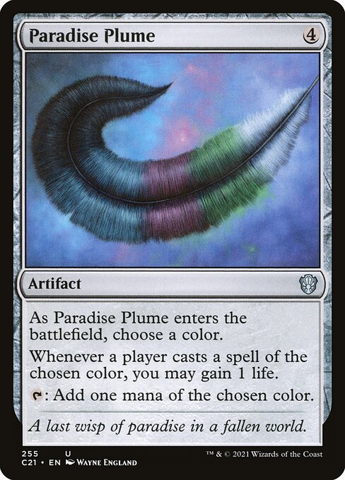 Paradise Plume (255) [Commander 2021]