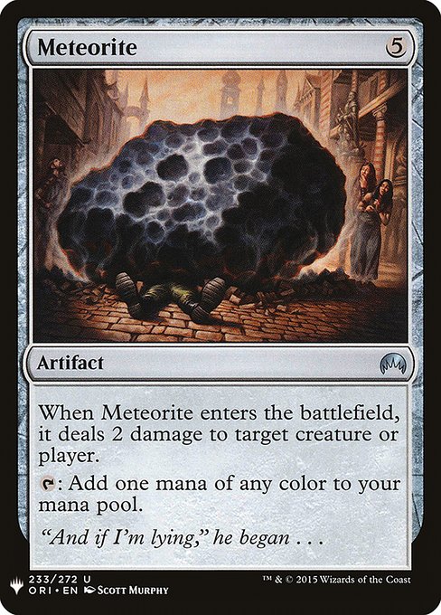 Meteorite (ORI-233) [The List]