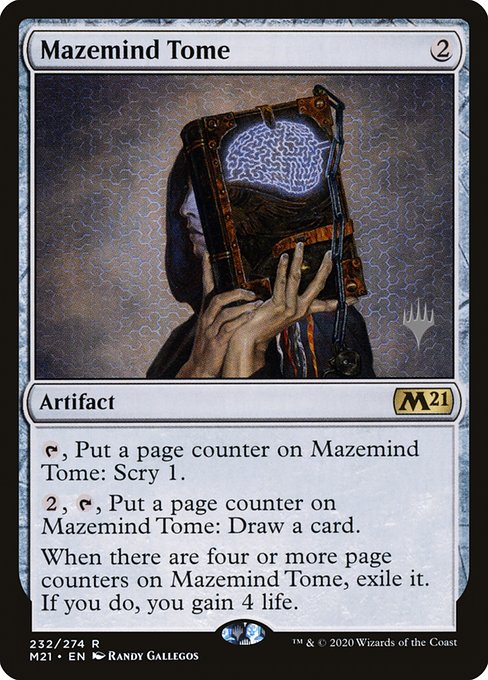 Mazemind Tome (232p) [Core Set 2021 Promos]