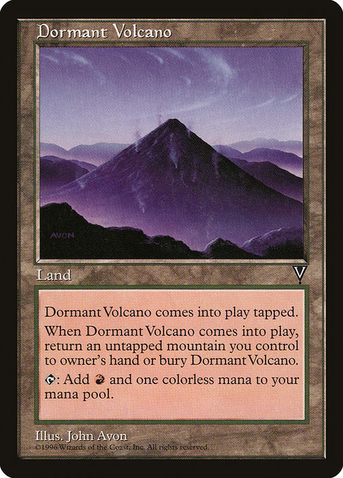 Dormant Volcano (161) [Visions]