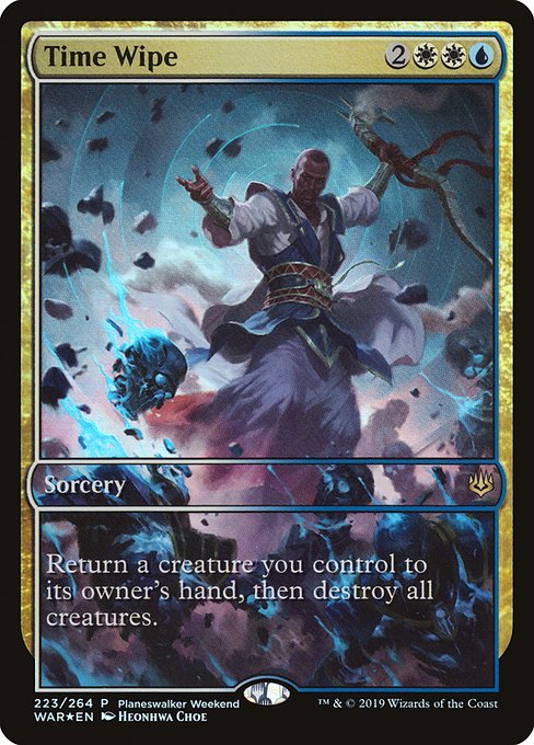 Time Wipe (223) [War of the Spark Promos]
