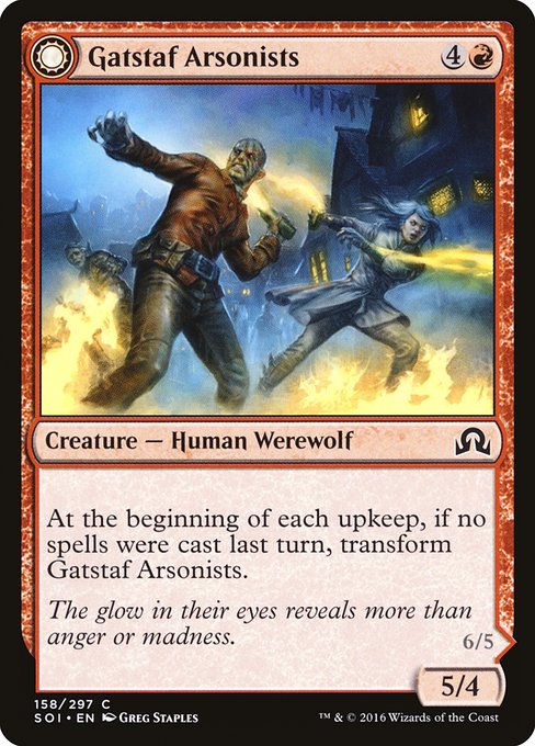 Gatstaf Arsonists // Gatstaf Ravagers (158) [Shadows over Innistrad]