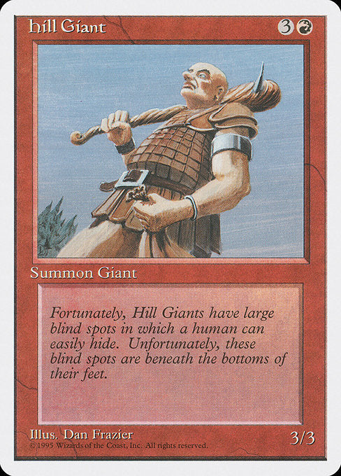 Hill Giant (201) [Fourth Edition]
