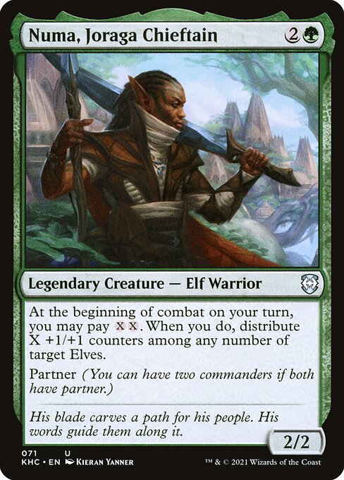 Numa, Joraga Chieftain (71) [Kaldheim Commander]