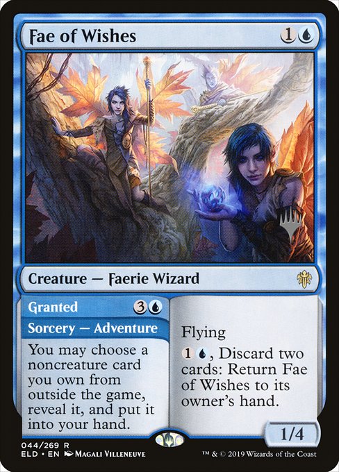 Fae of Wishes // Granted (44p) [Throne of Eldraine Promos]