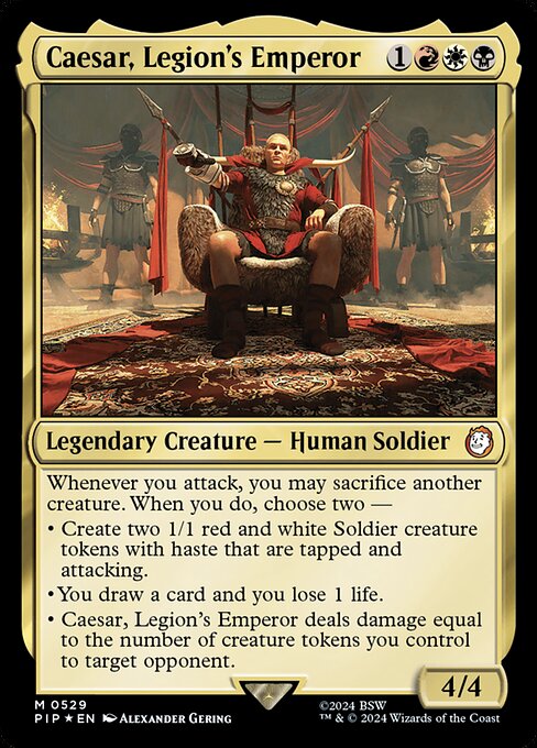 Caesar, Legion's Emperor (529) [Fallout]