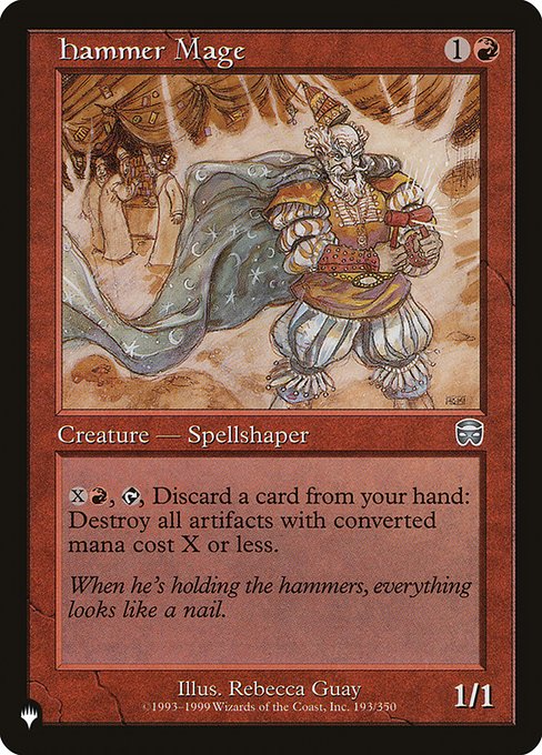 Hammer Mage (MMQ-193) [The List]