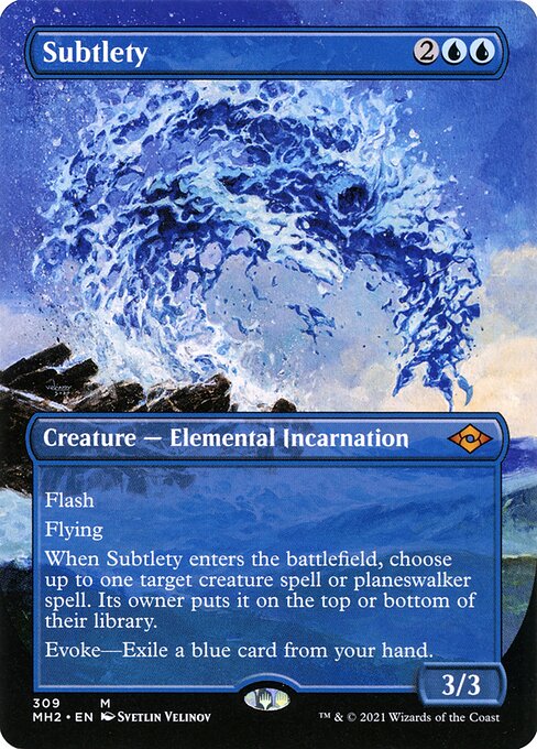 Subtlety (309) [Modern Horizons 2] [Borderless]