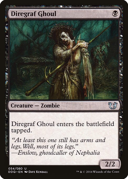 Diregraf Ghoul (54) [Duel Decks: Blessed vs. Cursed]