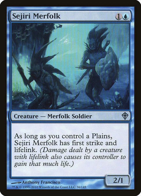 Sejiri Merfolk (36) [Worldwake]