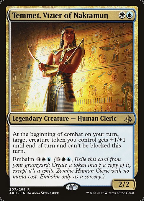 Temmet, Vizier of Naktamun (207) [Amonkhet]