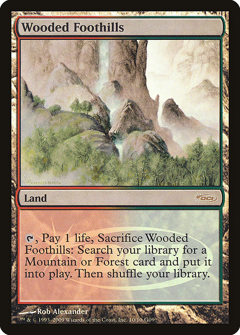 Wooded Foothills (10) [Judge Gift Cards 2009]