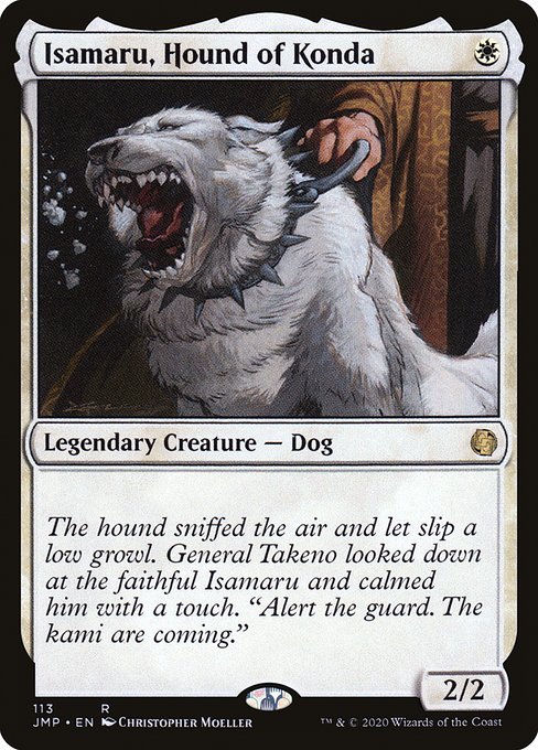 Isamaru, Hound of Konda (113) [Jumpstart]