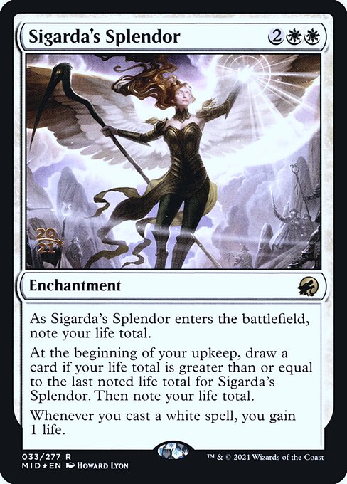 Sigarda's Splendor (33s) [Innistrad: Midnight Hunt Promos]