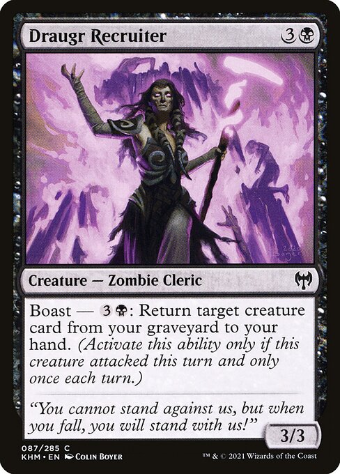 Draugr Recruiter (87) [Kaldheim]